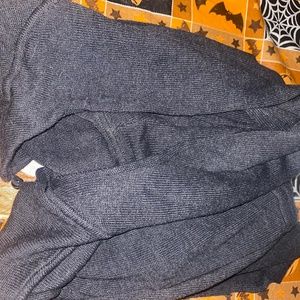 Zyia hooded cape sweater